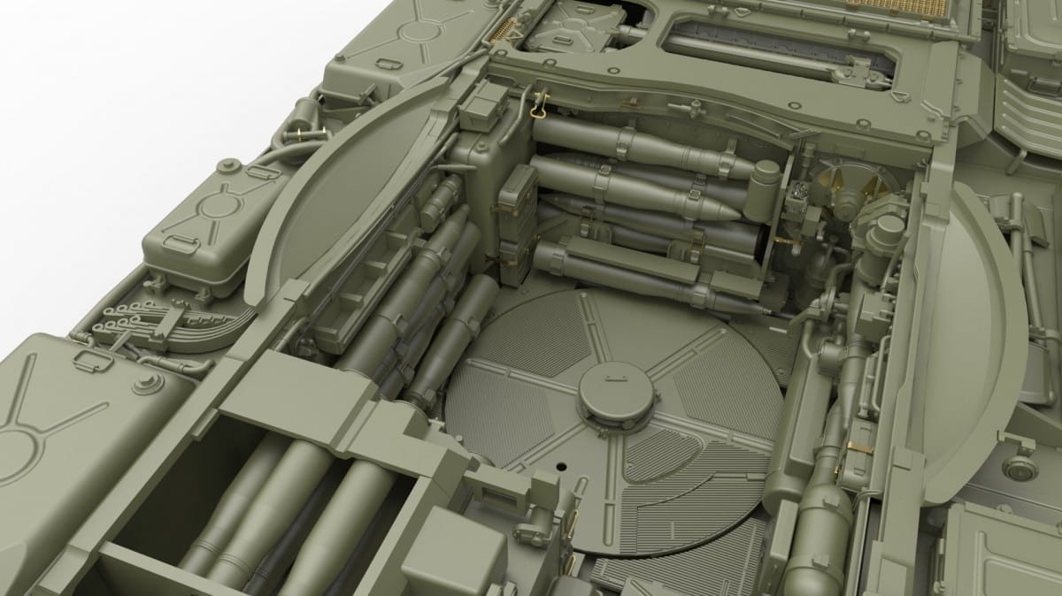 Zdjęcie dodatkowe produktu T-55a Late Mod. 1965 Interior Kit 1:35 MiniArt 37022