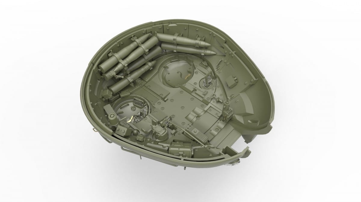 Zdjęcie dodatkowe produktu T-55a Late Mod. 1965 Interior Kit 1:35 MiniArt 37022