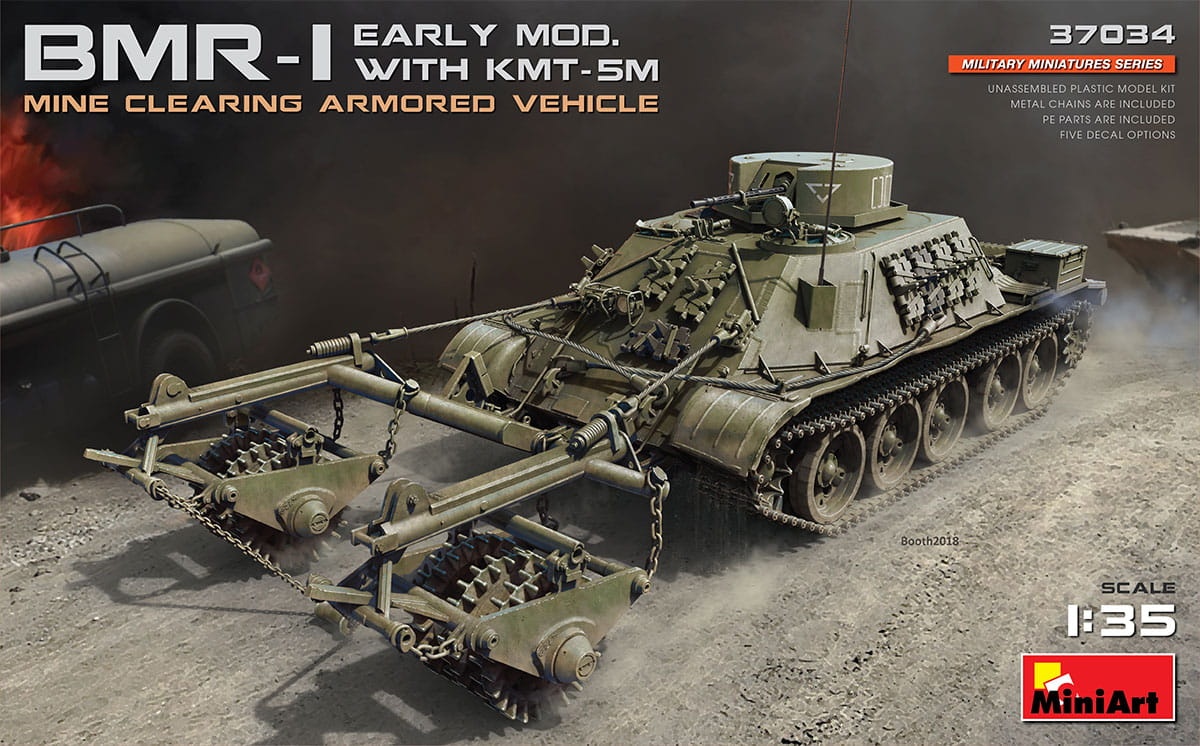 Zdjęcie główne produktu Bmr-1 Early Mod. With Kmt-5m 1:35 MiniArt 37034