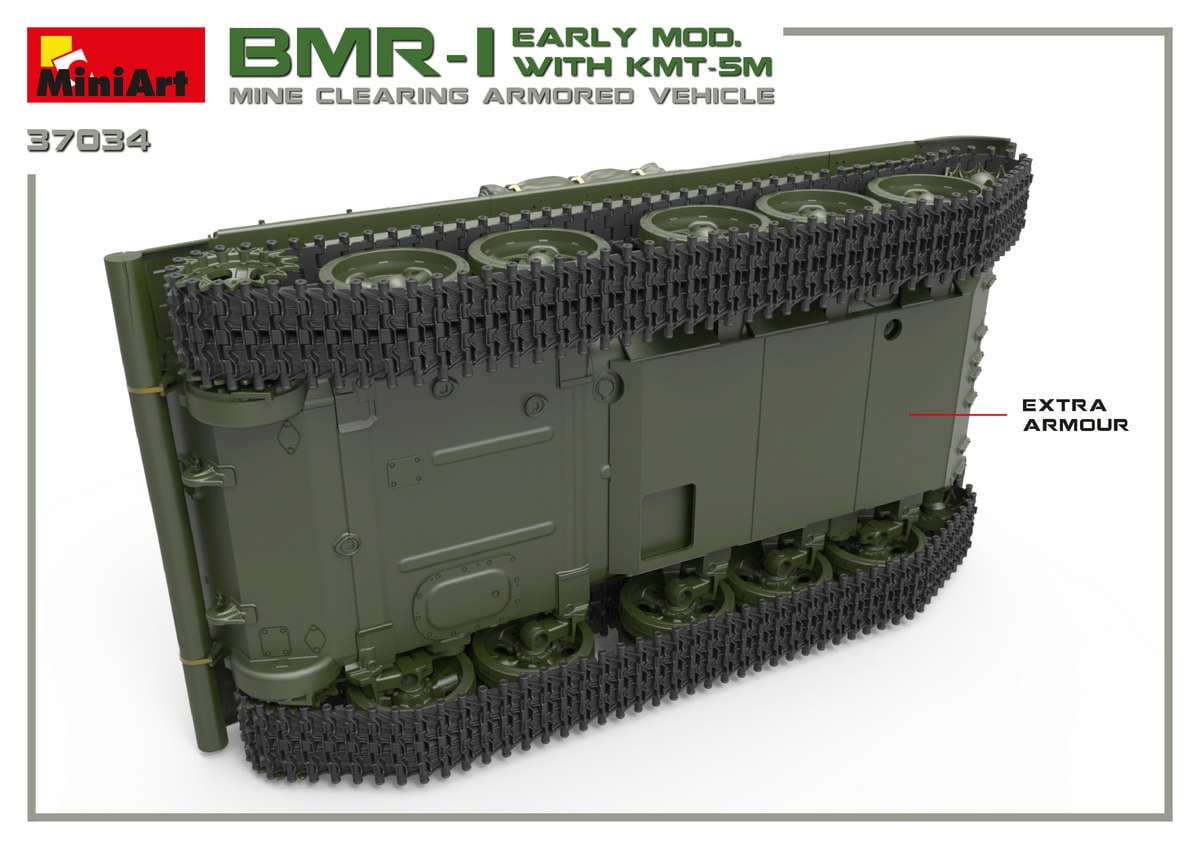 Zdjęcie dodatkowe produktu Bmr-1 Early Mod. With Kmt-5m 1:35 MiniArt 37034