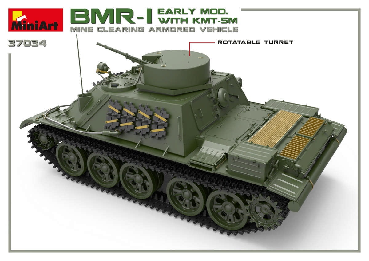 Zdjęcie dodatkowe produktu Bmr-1 Early Mod. With Kmt-5m 1:35 MiniArt 37034