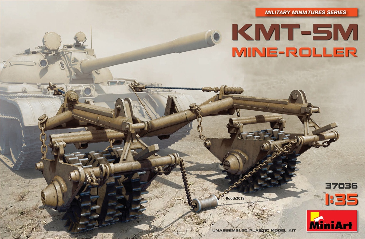Zdjęcie główne produktu Kmt-5m Mine-roller 1:35 MiniArt 37036