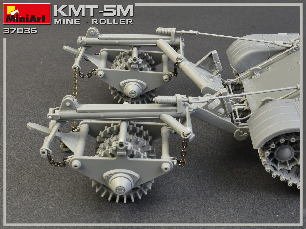 Zdjęcie dodatkowe produktu Kmt-5m Mine-roller 1:35 MiniArt 37036