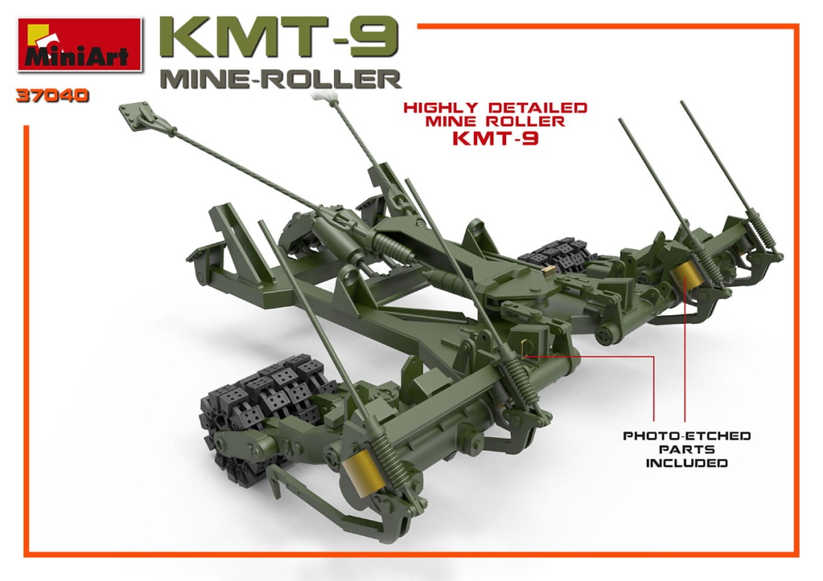Zdjęcie dodatkowe produktu Mine-roller Kmt-9 1:35 MiniArt 37040