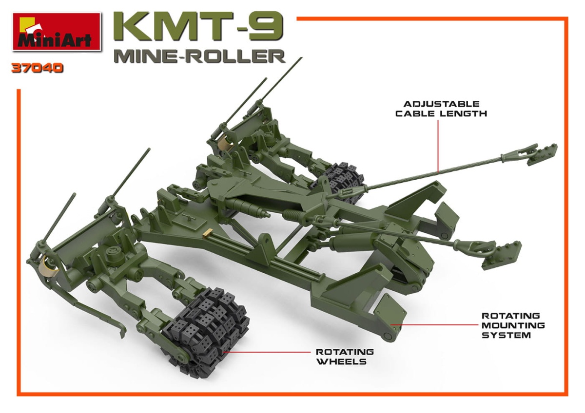 Zdjęcie dodatkowe produktu Mine-roller Kmt-9 1:35 MiniArt 37040