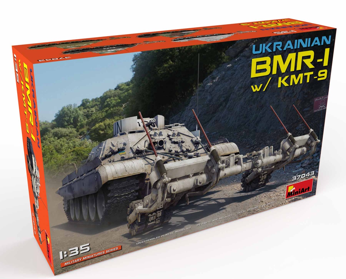 Zdjęcie dodatkowe produktu Ukrainian Bmr-1 W/kmt-9 1:35 MiniArt 37043