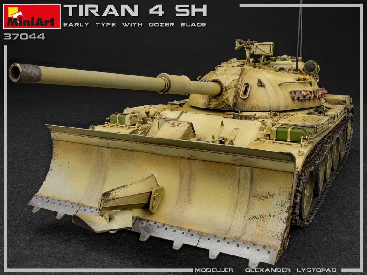 Zdjęcie dodatkowe produktu Tiran 4 Sharir Early Type W/dozer Blade 1:35 MiniArt 37044
