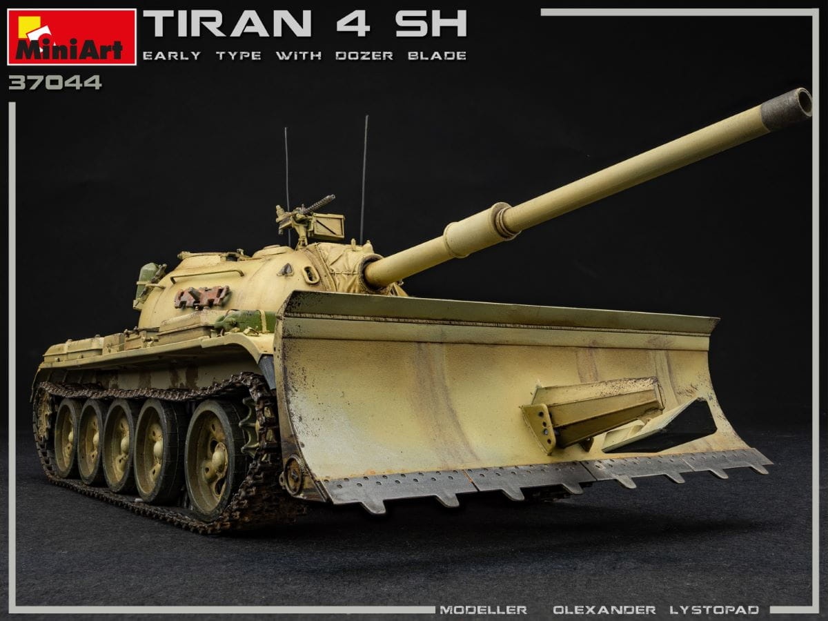 Zdjęcie dodatkowe produktu Tiran 4 Sharir Early Type W/dozer Blade 1:35 MiniArt 37044