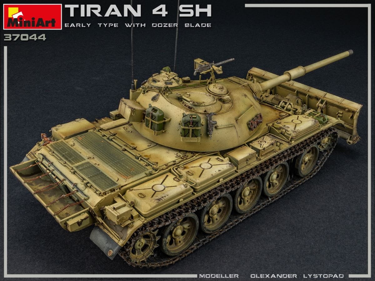 Zdjęcie dodatkowe produktu Tiran 4 Sharir Early Type W/dozer Blade 1:35 MiniArt 37044