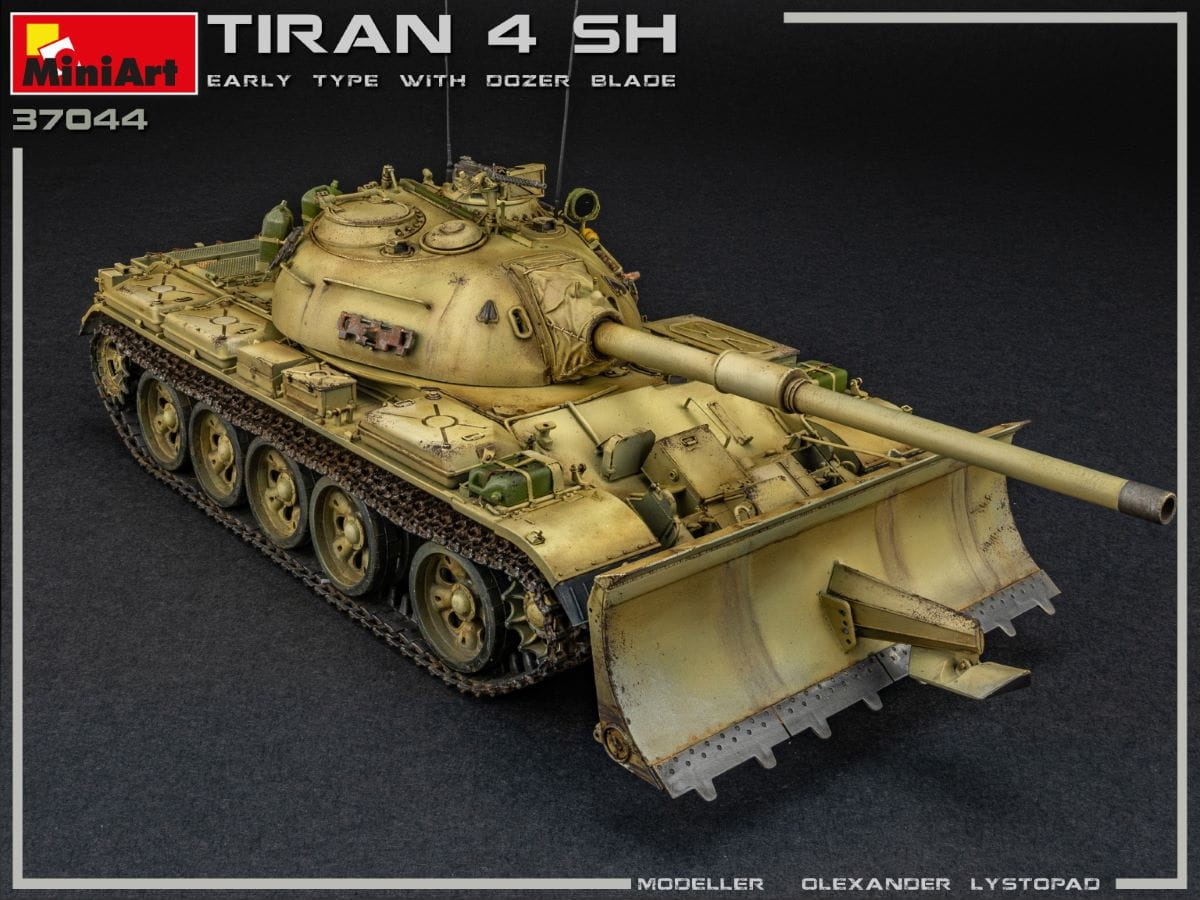 Zdjęcie dodatkowe produktu Tiran 4 Sharir Early Type W/dozer Blade 1:35 MiniArt 37044