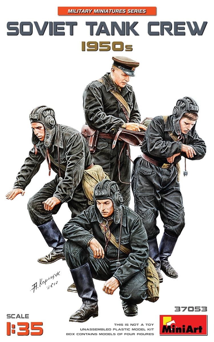 Zdjęcie główne produktu Soviet Tank Crew 1950s 1:35 MiniArt 37053