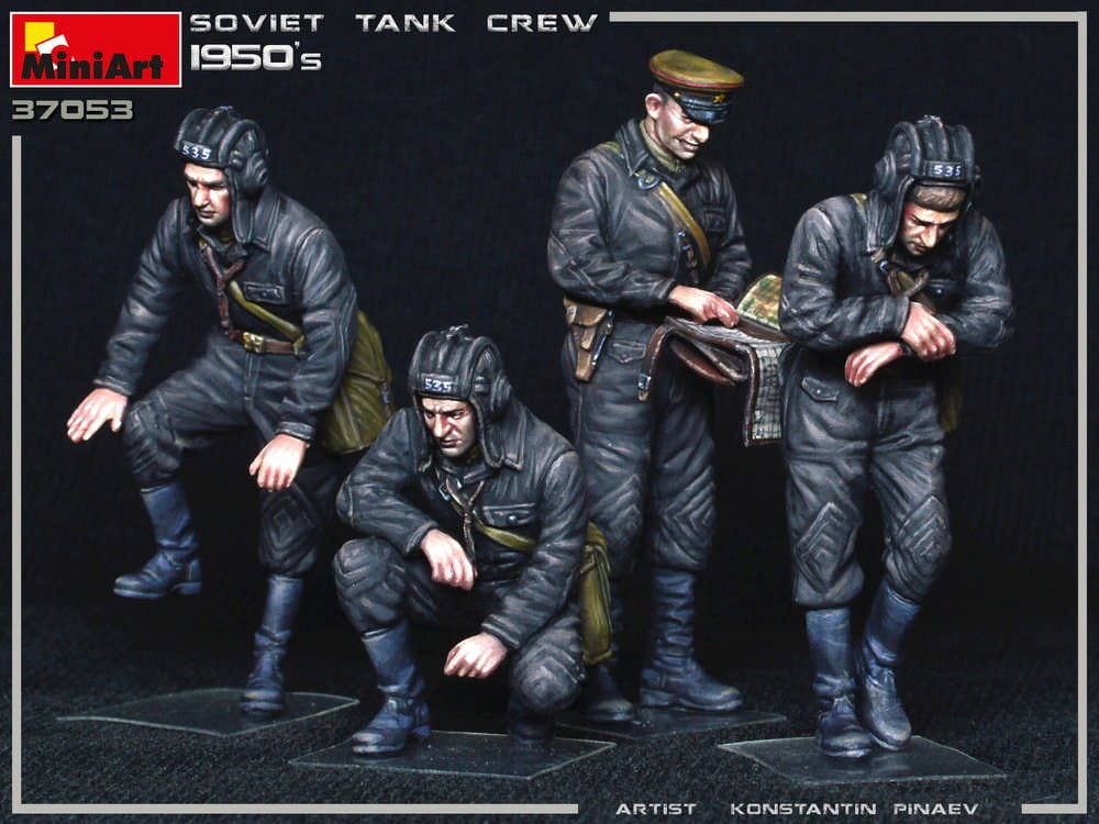 Zdjęcie dodatkowe produktu Soviet Tank Crew 1950s 1:35 MiniArt 37053