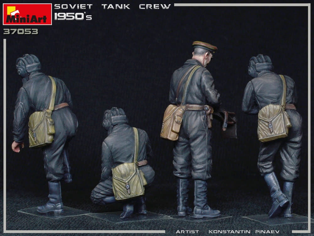 Zdjęcie dodatkowe produktu Soviet Tank Crew 1950s 1:35 MiniArt 37053