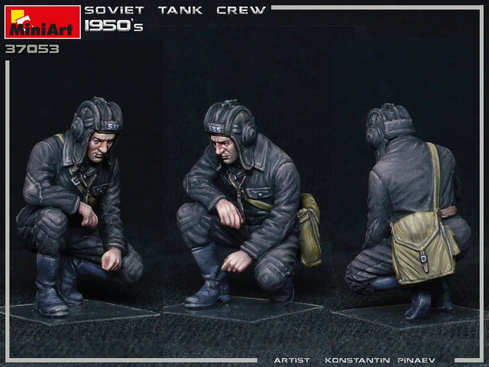Zdjęcie dodatkowe produktu Soviet Tank Crew 1950s 1:35 MiniArt 37053