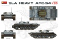 Zdjęcie dodatkowe produktu Sla Heavy Apc-54. Interior Kit 1:35 MiniArt 37055