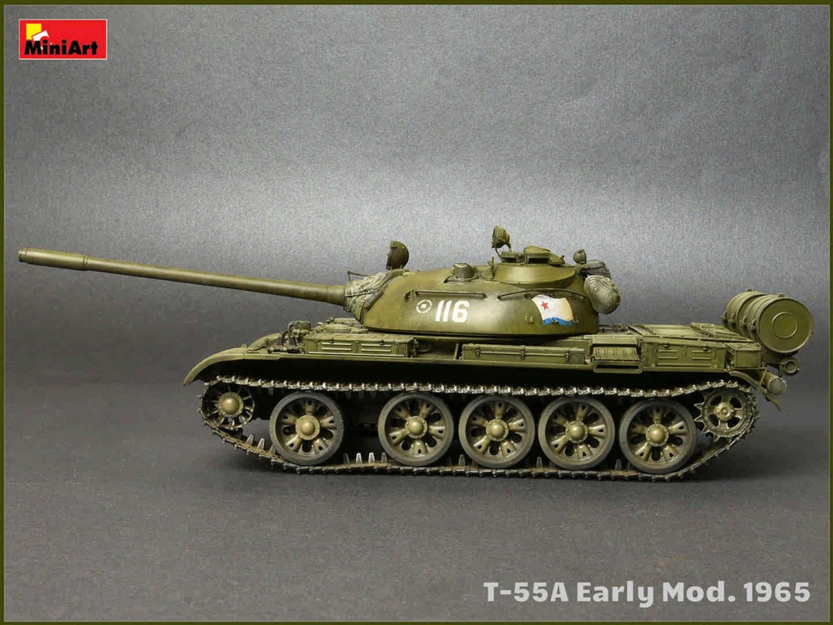 Zdjęcie dodatkowe produktu T-55A Early Mod. 1965 1:35 MiniArt 37057