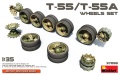 Zdjęcie główne produktu T-55/T-55A Wheels Set 1:35 MiniArt 37058