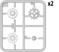 Zdjęcie dodatkowe produktu T-62 Wheels Set 1:35 MiniArt 37060
