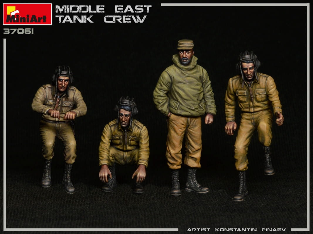 Zdjęcie dodatkowe produktu Middle East Tank Crew 1960-70s 1:35 MiniArt 37061
