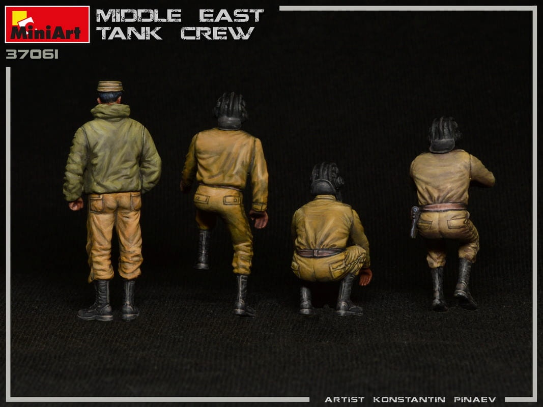 Zdjęcie dodatkowe produktu Middle East Tank Crew 1960-70s 1:35 MiniArt 37061