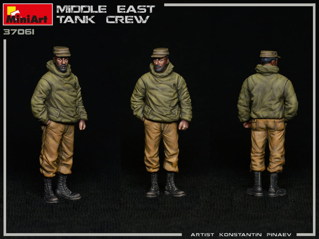 Zdjęcie dodatkowe produktu Middle East Tank Crew 1960-70s 1:35 MiniArt 37061