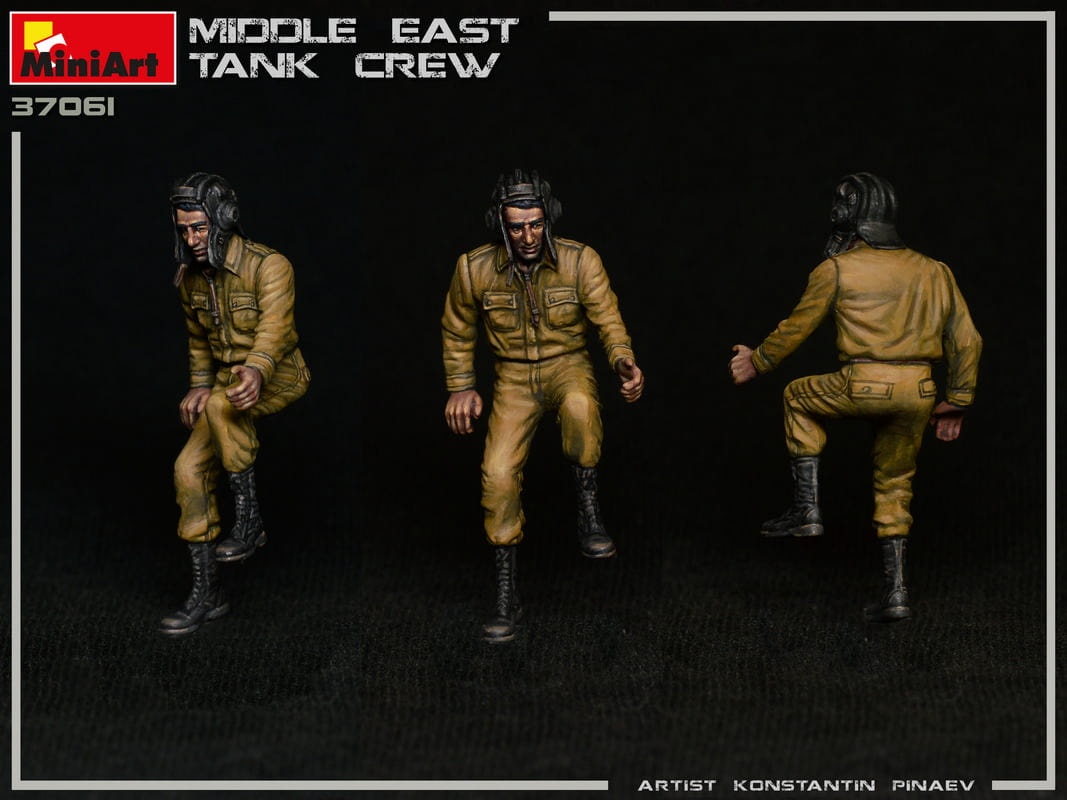 Zdjęcie dodatkowe produktu Middle East Tank Crew 1960-70s 1:35 MiniArt 37061