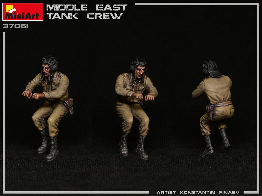 Zdjęcie dodatkowe produktu Middle East Tank Crew 1960-70s 1:35 MiniArt 37061