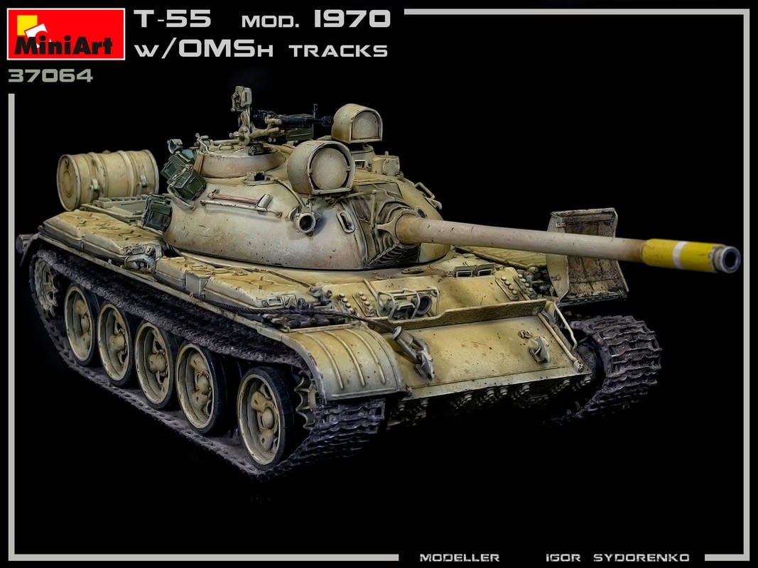 Zdjęcie dodatkowe produktu T-55 Mod. 1970 With Omsh Tracks 1:35 MiniArt 37064