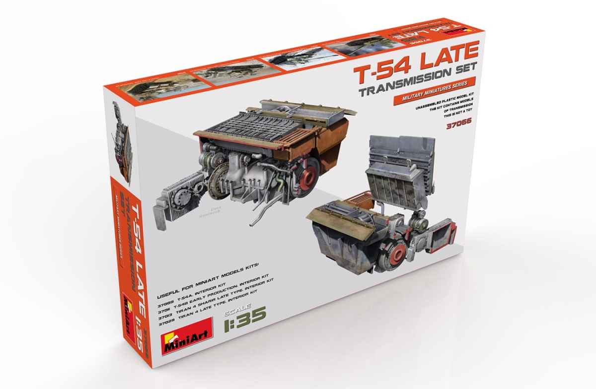 Zdjęcie dodatkowe produktu T-54 Late Transmission Set 1:35 MiniArt 37066