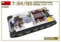 Zdjęcie dodatkowe produktu T-34/85 Czechoslovak Prod. Early Type. Interior Kit 1:35 MiniArt 37069
