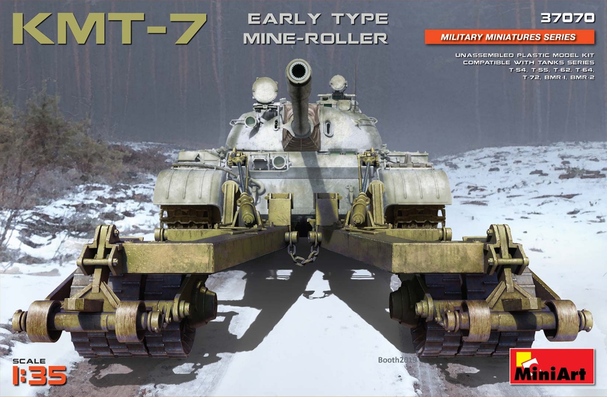 Zdjęcie główne produktu Kmt-7 Early Type Mine-roller 1:35 MiniArt 37070