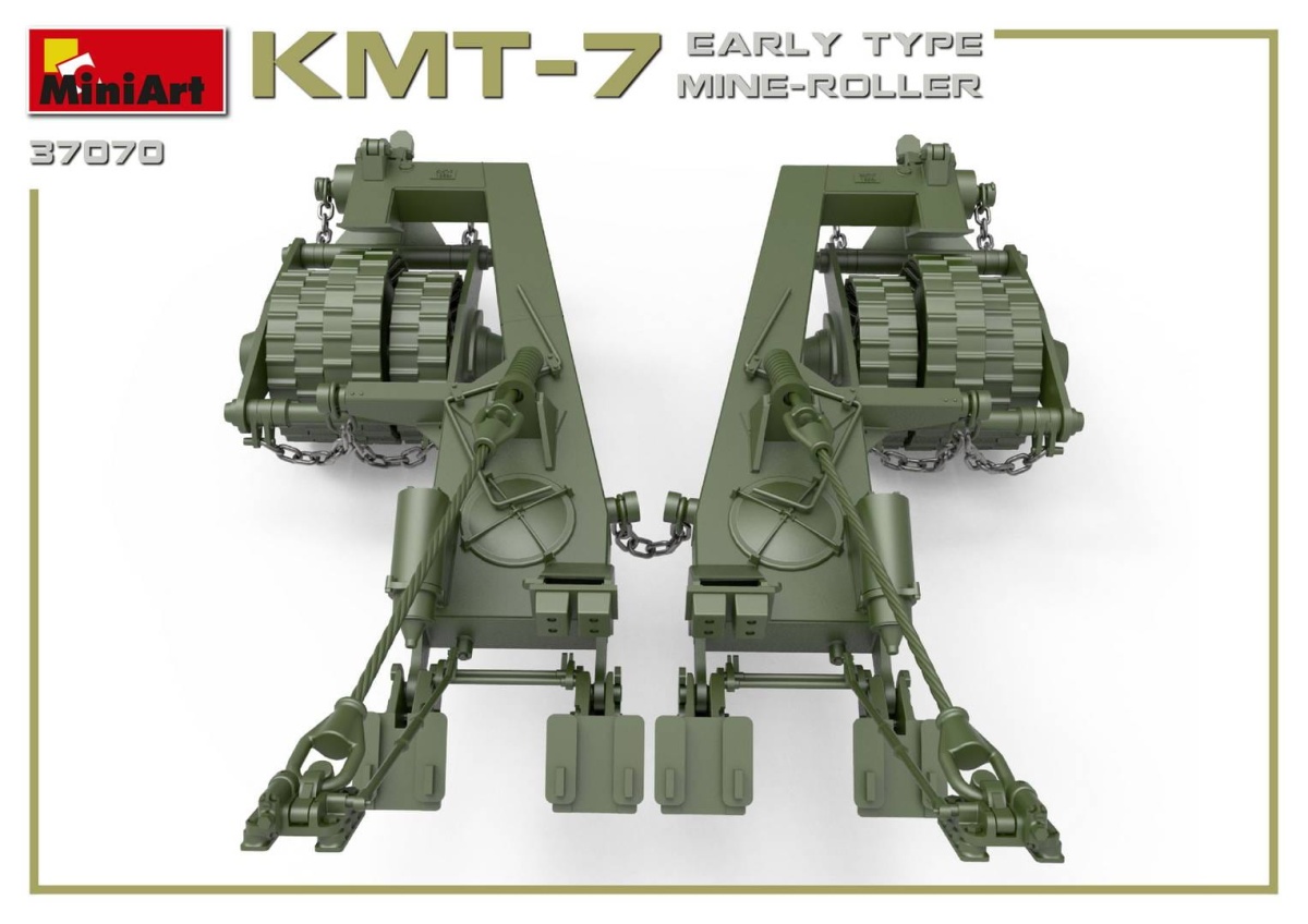 Zdjęcie dodatkowe produktu Kmt-7 Early Type Mine-roller 1:35 MiniArt 37070