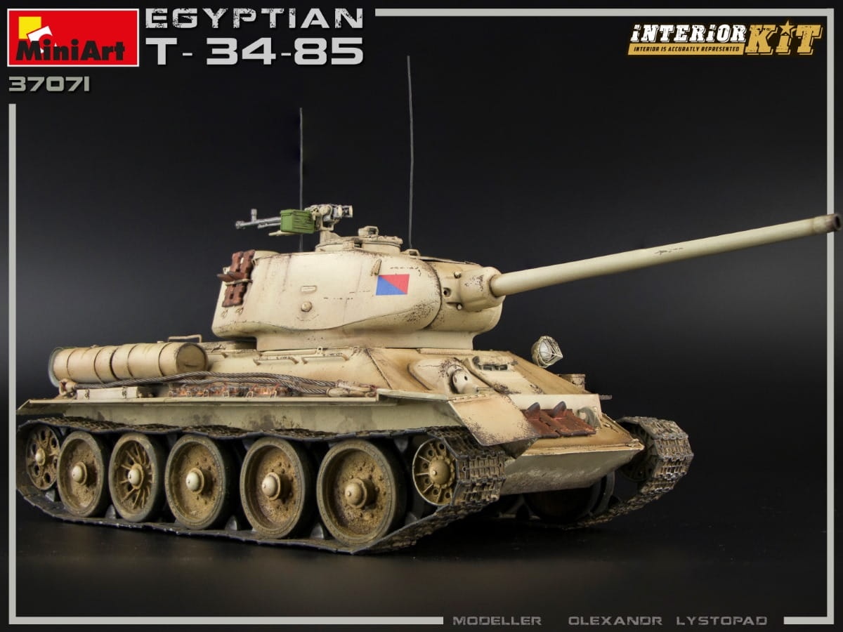 Zdjęcie dodatkowe produktu Egyptian T-34/85. Interior Kit 1:35 MiniArt 37071
