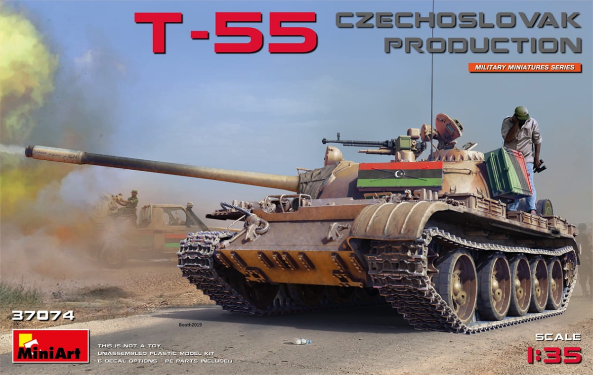 Zdjęcie główne produktu T-55 Czechoslovak Production 1:35 MiniArt 37074