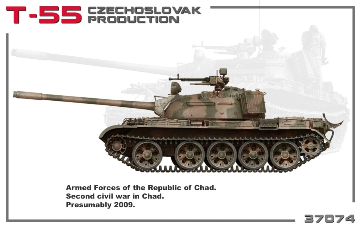 Zdjęcie dodatkowe produktu T-55 Czechoslovak Production 1:35 MiniArt 37074