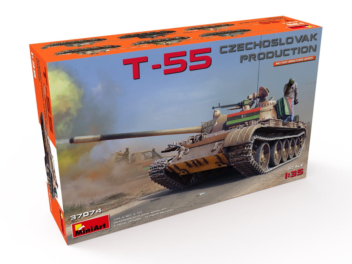 Zdjęcie dodatkowe produktu T-55 Czechoslovak Production 1:35 MiniArt 37074