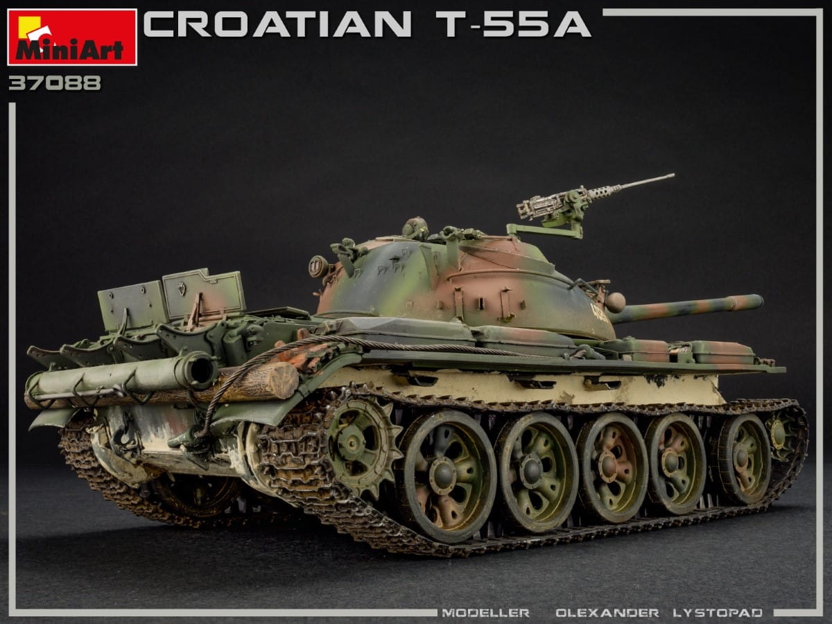 Zdjęcie dodatkowe produktu Croatian T-55a 1:35 MiniArt 37088
