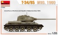 Zdjęcie dodatkowe produktu T-34/85 Mod. 1960 1:35 MiniArt 37089