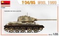 Zdjęcie dodatkowe produktu T-34/85 Mod. 1960 1:35 MiniArt 37089