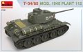 Zdjęcie dodatkowe produktu T-34/85 Mod. 1945. Plant 112 1:35 MiniArt 37091