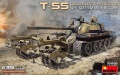 Zdjęcie główne produktu T-55 Czechoslovak Production With Kmt-5m Mine Roller 1:35 MiniArt 37092