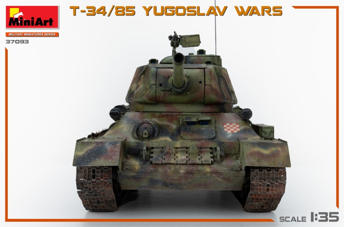 Zdjęcie dodatkowe produktu T-34/85 Yugoslav Wars 1:35 MiniArt 37093