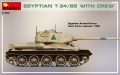 Zdjęcie dodatkowe produktu Egyptian T-34/85 With Crew 1:35 MiniArt 37098