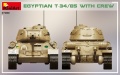 Zdjęcie dodatkowe produktu Egyptian T-34/85 With Crew 1:35 MiniArt 37098