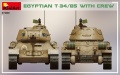 Zdjęcie dodatkowe produktu Egyptian T-34/85 With Crew 1:35 MiniArt 37098