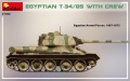 Zdjęcie dodatkowe produktu Egyptian T-34/85 With Crew 1:35 MiniArt 37098