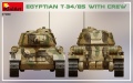 Zdjęcie dodatkowe produktu Egyptian T-34/85 With Crew 1:35 MiniArt 37098