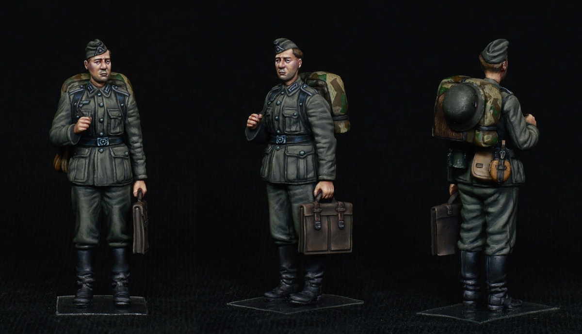 Zdjęcie dodatkowe produktu German Train Station Staff 1930-40s 1:35 MiniArt 38010