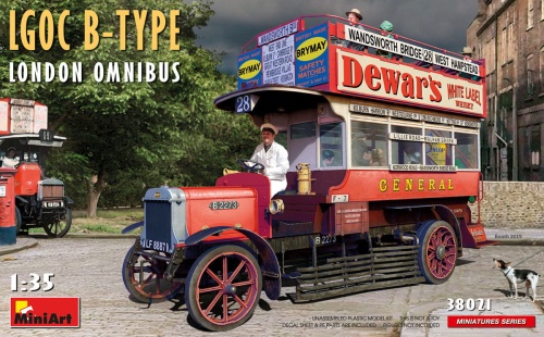 Lgoc B-type London Omnibus 1:35 MiniArt 38021