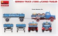 Zdjęcie dodatkowe produktu German Truck L1500s W/cargo Trailer 1:35 MiniArt 38023
